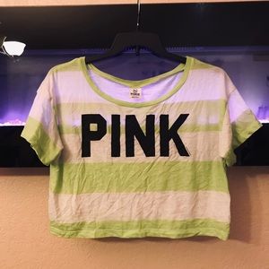 Victoria Secret Pink Womens Crop Top